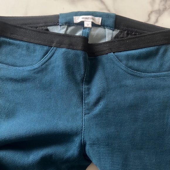 Helmut lang embossed leather leggings - Picture 4 of 7